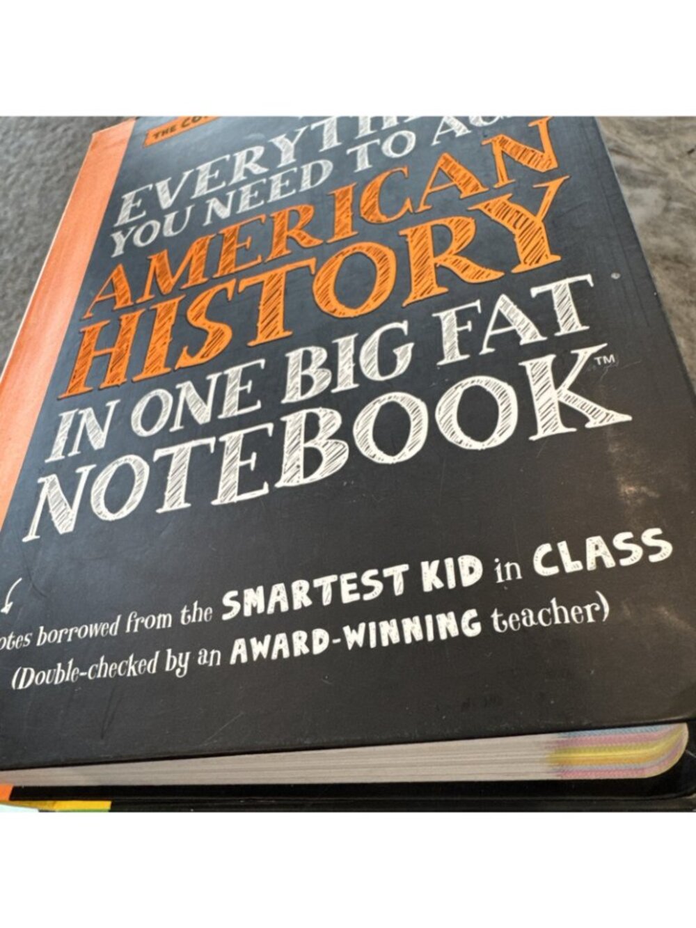 Big Fat Notebook Middle School Study Guides English American History World Scien - Picture 4 of 16